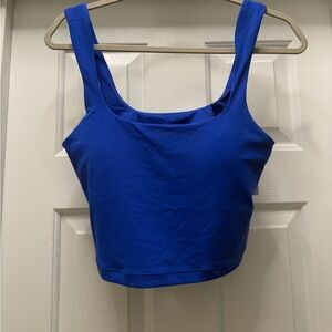 Athleta Transcend square neck crop bra. Medium. A-C cups. NWT